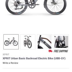 Electric Bike New $$700