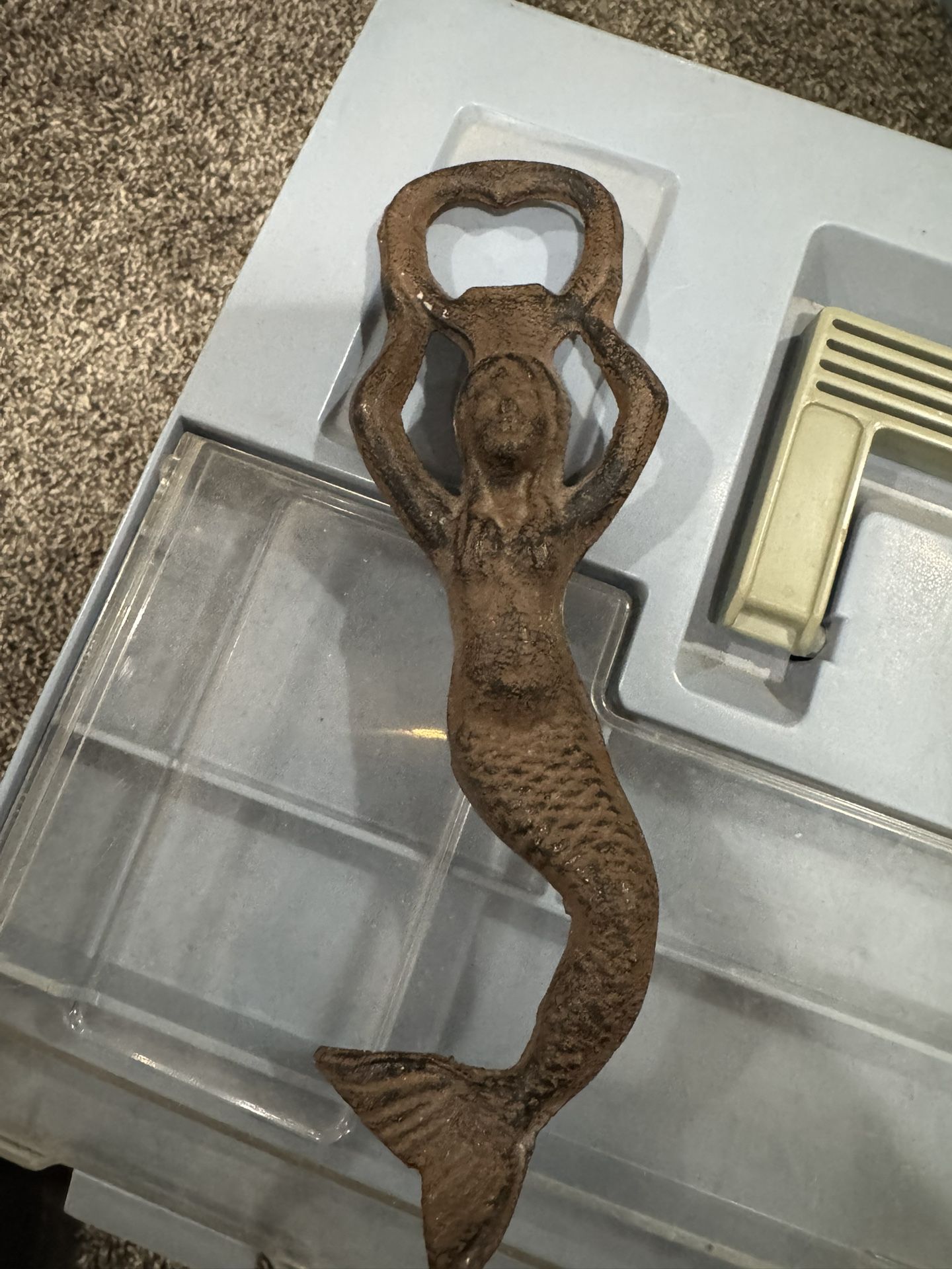Antique Cast Iron Bottle Opener