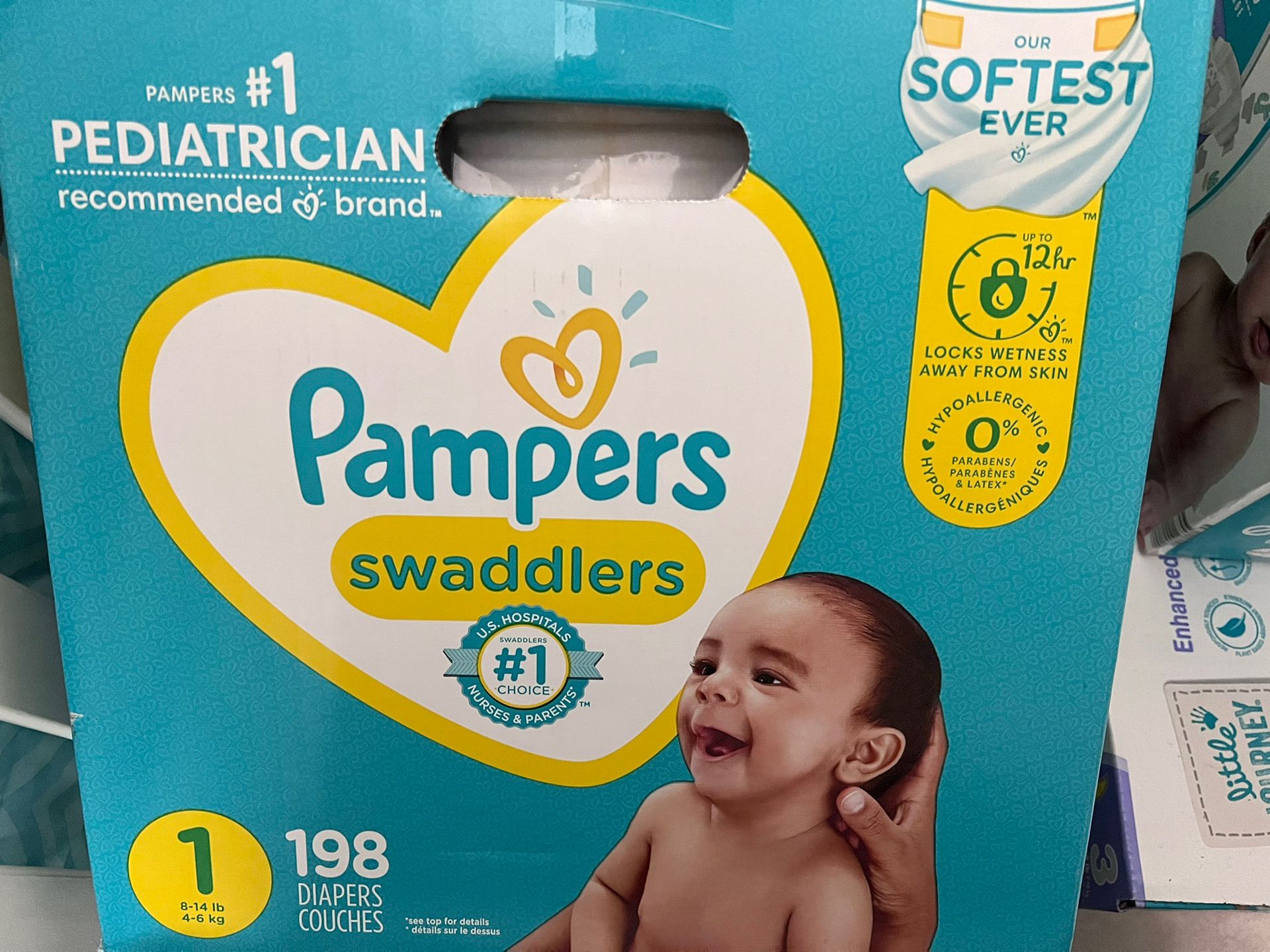 Pampers Size 1 Diapers