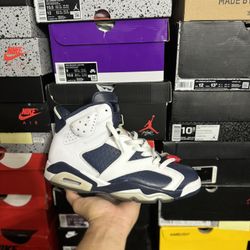 2012 Jordan Olympic 6s size 9.5 USED But Clean 