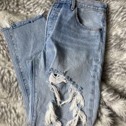 Women Levis Premium 501 Jean