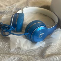 Beats Solo 2 Wired On Ear Headphone Luxe Edition Blue