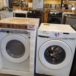 Samsung Washer and Dryer(Gas) Set Open Box