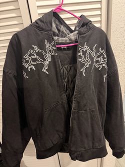 Revenge Men hooded zip up