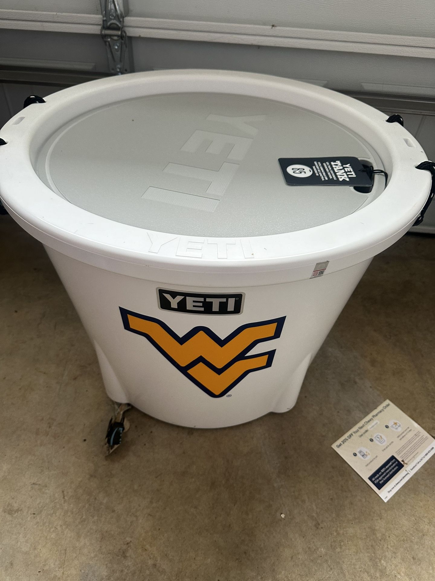 Yeti 85 Tank With Lid