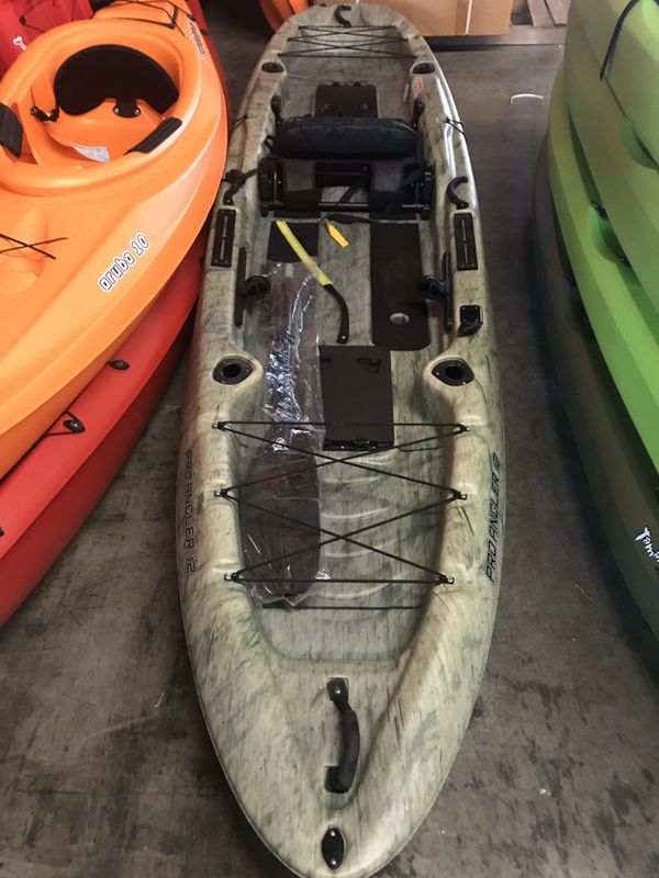 ozark trail pro angler 12 ft fishing kayak for sale in