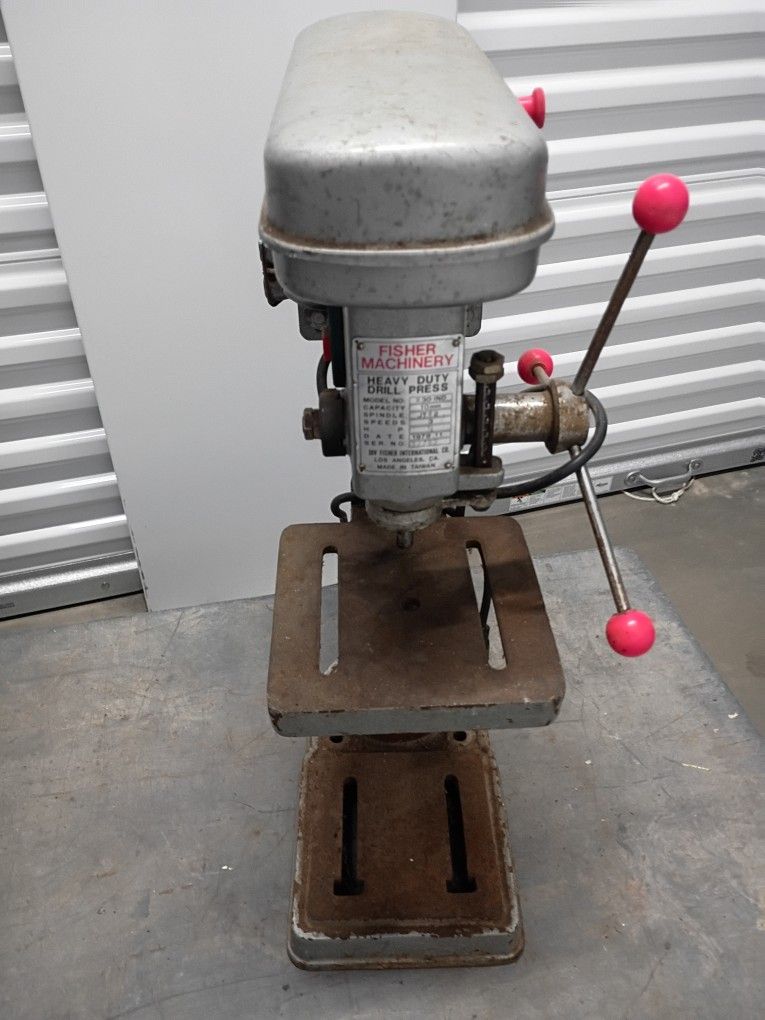 Fisher machinery Drill press