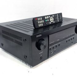 Denon AVR-S540BT Audio Video Home Theater Bluetooth Receiver 5.2 Channel With Remote