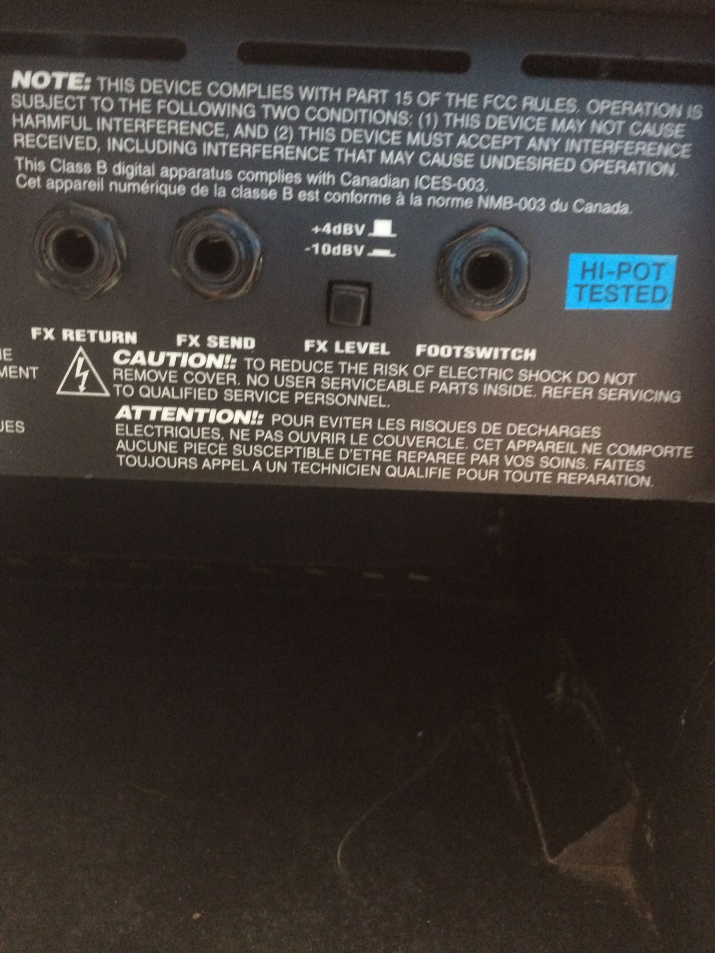 Marshall MG series 100HDFX amp