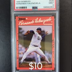 Fernando Valenzuela PSA 9