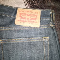 Levis 514 Size 33w34l