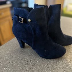 Women's Blue Boots Size 8