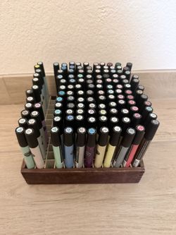 Tria Marker Set With Wood Organizer