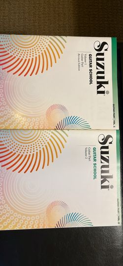 Suzuki Guitar School Books Vol. 1 & 2