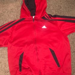 Youth Adidas Red Jacket
