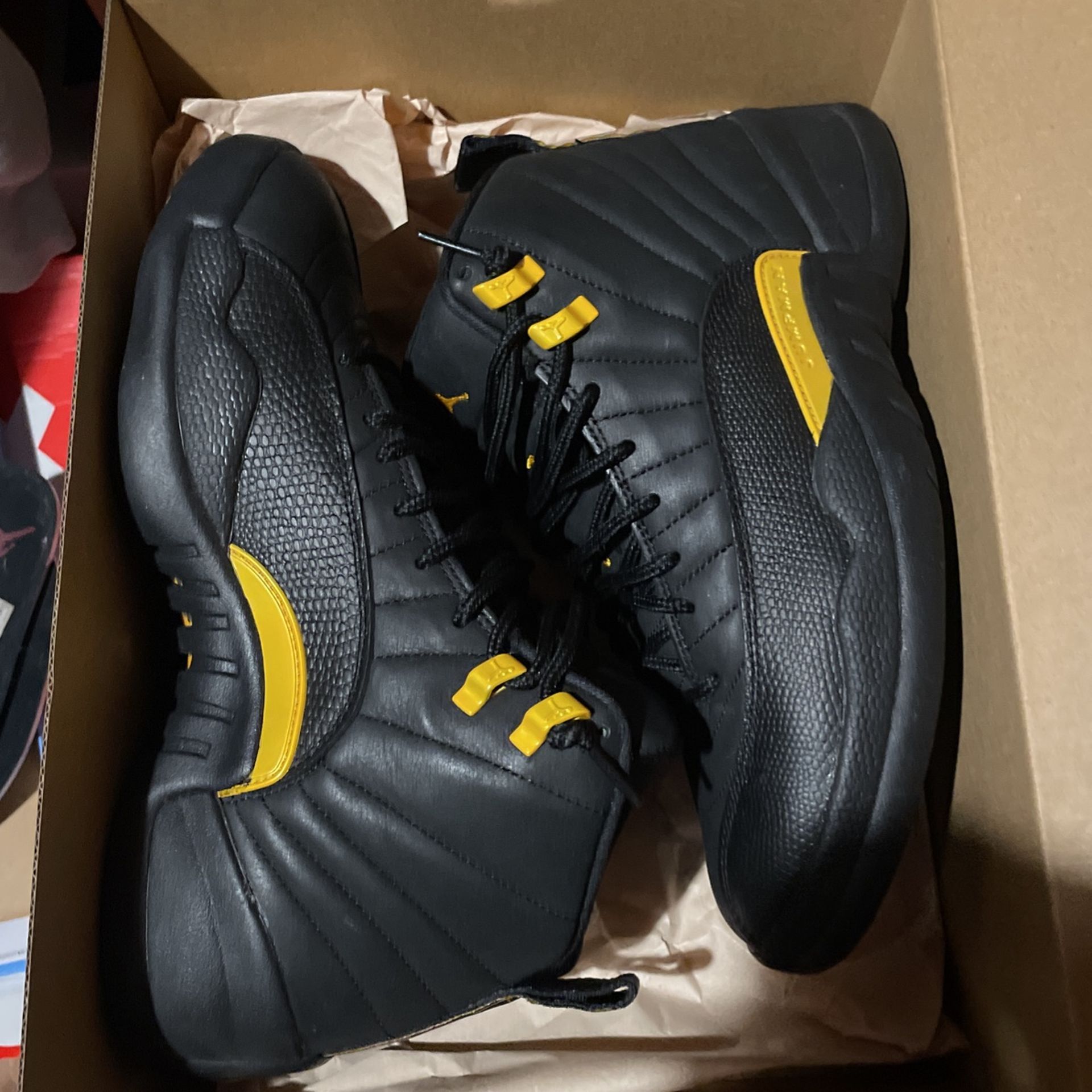 Black Taxi Jordan 12s