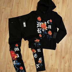 New Pants 👖 Set Jeans Hoodies 