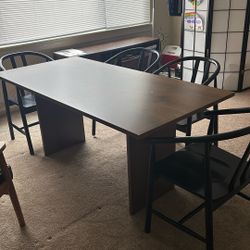 Dining table and Chairs