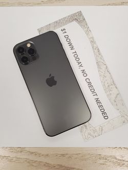 🤑 Under $210?! Apple iPhone 12 Pro (Pre-Owned) Available Now with $1 Down with 6 months Warranty Coverage