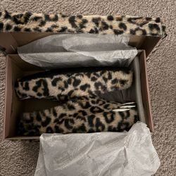 leopard claw mules