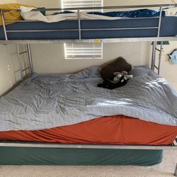 Twin Over Full Metal Bunk Bed