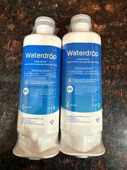 Waterdrop WD-F45 Samsung Refrigerator Water Filter 2-Pack