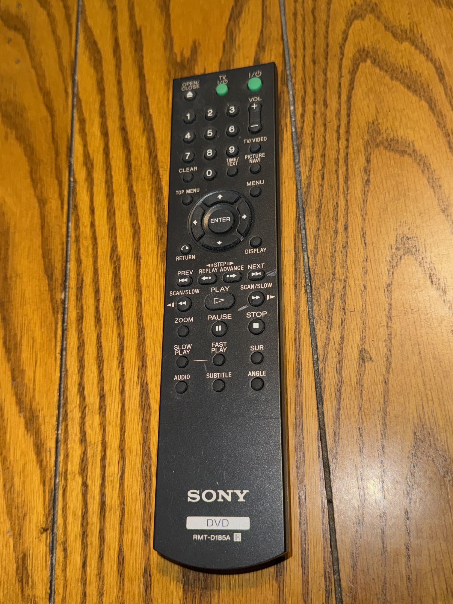 Sony DVD Remote RMT-D185A Tested Genuine / OEM