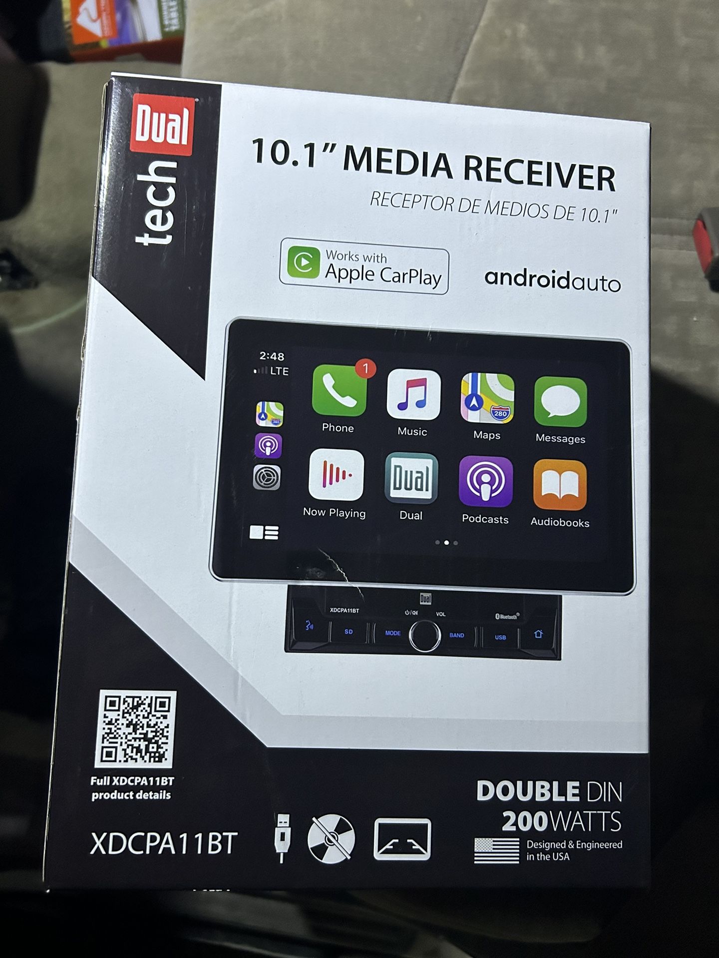 Dual Tech 10.1 Media Receiver