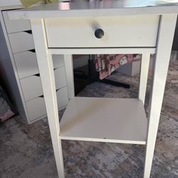 Mini White Night Stand