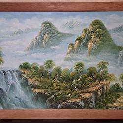 Large Framed Print. 48" × 24"