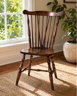 VINTAGE HEYWOOD-WAKEFIELD WINDSOR SPINDLE-BACK CHAIR