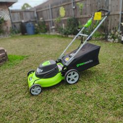 Used Cord Electric Push Lawn Mower 20"