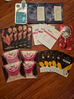 Korean Sheet Face Mask Bundle Lot