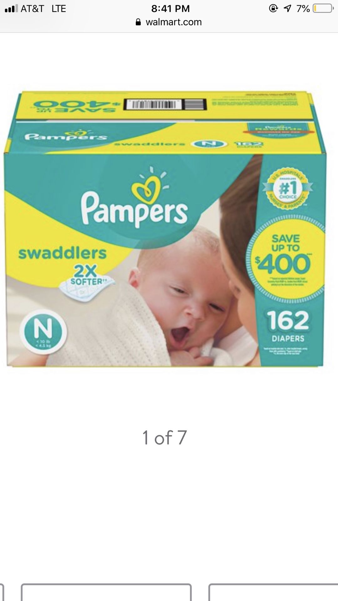 Pampers swaddlers newborn never open