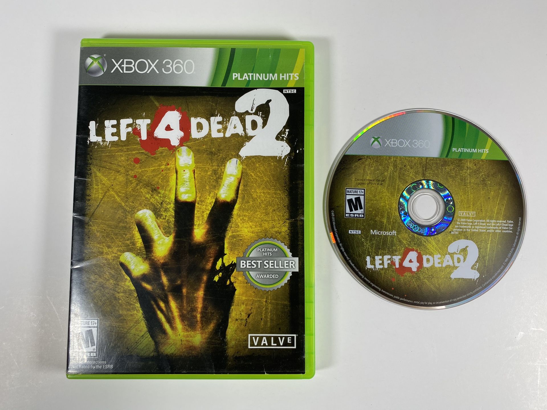 Left 4 Dead 2 Xbox 360 Game