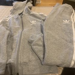 Boys Adidas Sweat Suit