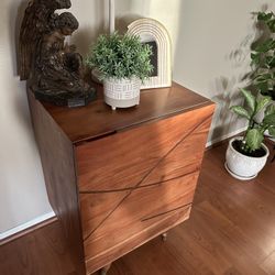 Wood Side Table 