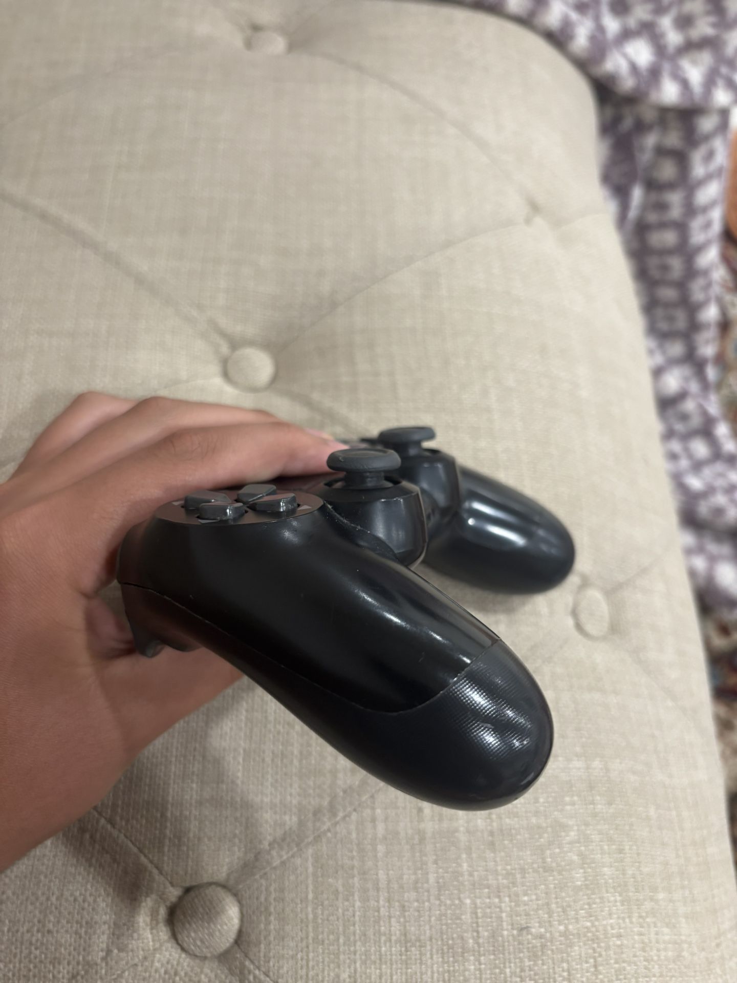 PS4 Black Controller Good Condition Willing To Negotiate Price