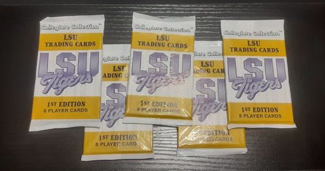 LSU Sports Card packs