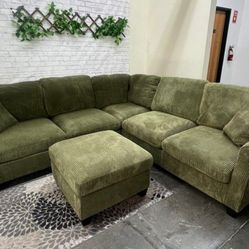 Corduroy couch new in box