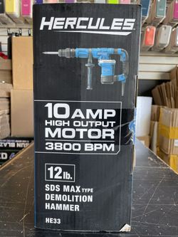 Hercules 10 on sale amp demolition hammer