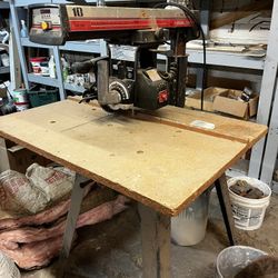 Craftsman radial arm Saw