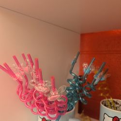 New Disney Inspired Crazy Straws 