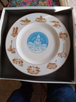 Illinois Sesquicentennial Plate, 1968