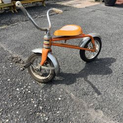 Vintage Vtg Orange Murray Children’s Bike Bicycle 