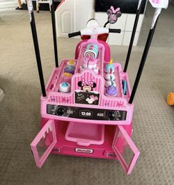 6V Ride On Minnie Mouse Bakery Cart