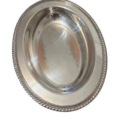 Oneida Fiesta Silver Plated Serving Platter 