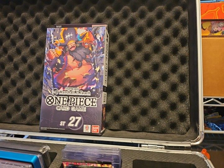 One Piece Card Game Marshall D Teach Starter Deck ST-27