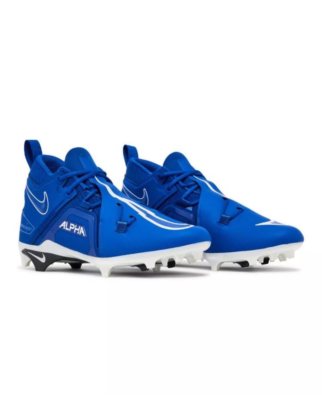 Nike Alpha Menace Pro Football Cleats Royal Blue Men’s Size 10.5