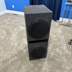 2 12” JL subwoofers 